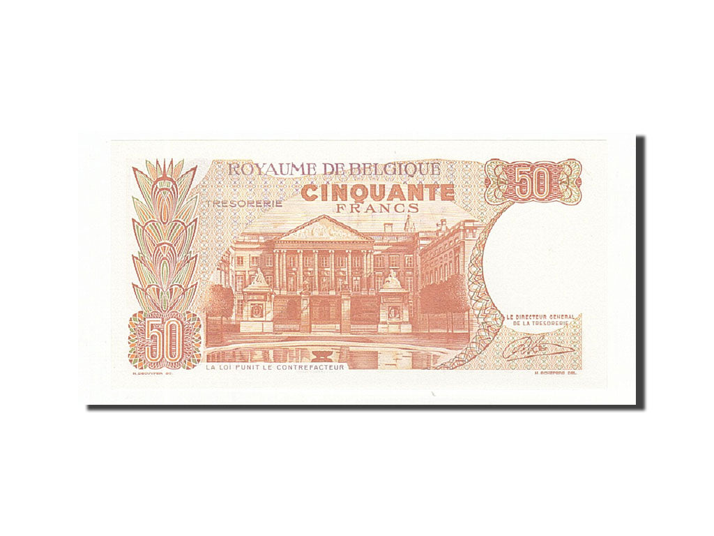 Belgium, 50 Francs, 1964-1966, KM:139, 1966-05-16, UNC(65-70)
