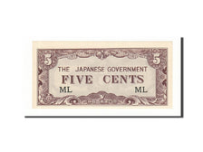 Banknote, MALAYA, 5 Cents, 1942-1945, Undated (1942), KM:M2a, UNC(65-70)