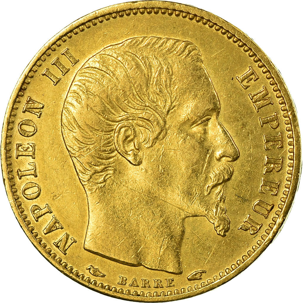 Coin, France, Napoleon III, Napoléon III, 5 Francs, 1854, Paris, EF(40-45)