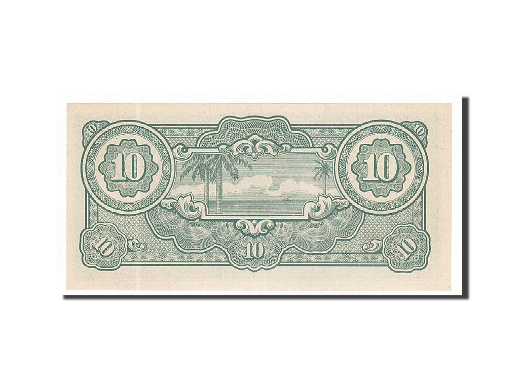 Billet, MALAYA, 10 Dollars, 1942-1945, Undated (1944), KM:M7c, NEUF