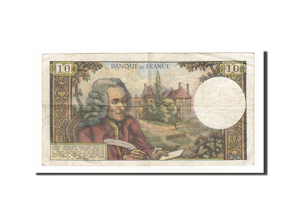 Banknote, France, 10 Francs, 1971, 1971-11-05, VF(30-35), Fayette:62.52, KM:147d