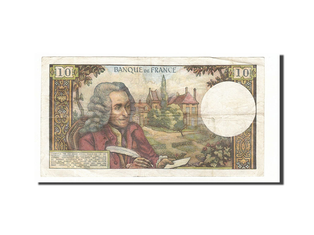 Biljet, Frankrijk, 10 Francs, 1972, 1972-03-02, TTB, Fayette:62.55, KM:147d