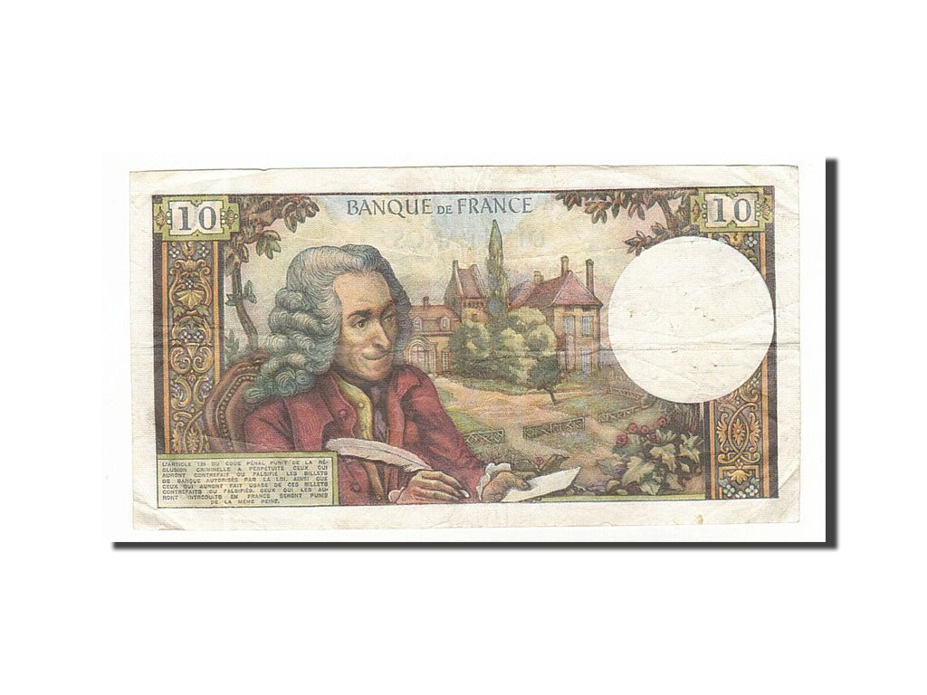 Banknote, France, 10 Francs, 1972, 1972-06-01, VF(30-35), Fayette:62.57, KM:147d