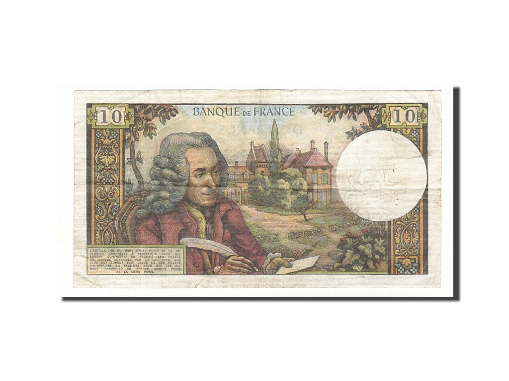 Banknote, France, 10 Francs, 1971, 1971-11-05, VF(30-35), Fayette:62.52, KM:147d