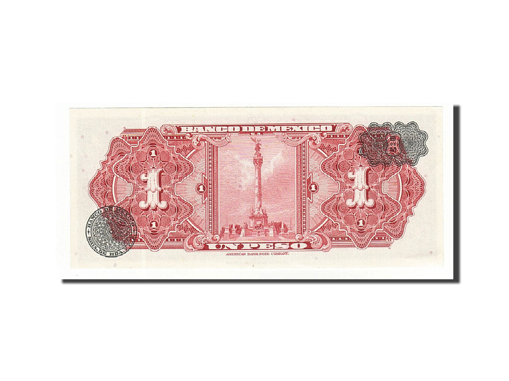 Banknote, Mexico, 1 Peso, 1967, 1967-05-10, KM:59b, UNC(63)