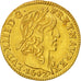 Francia, Louis XIII, 1/2 Louis d'or, 1/2 Louis d'or, 1642, Paris, SPL-, Oro,...