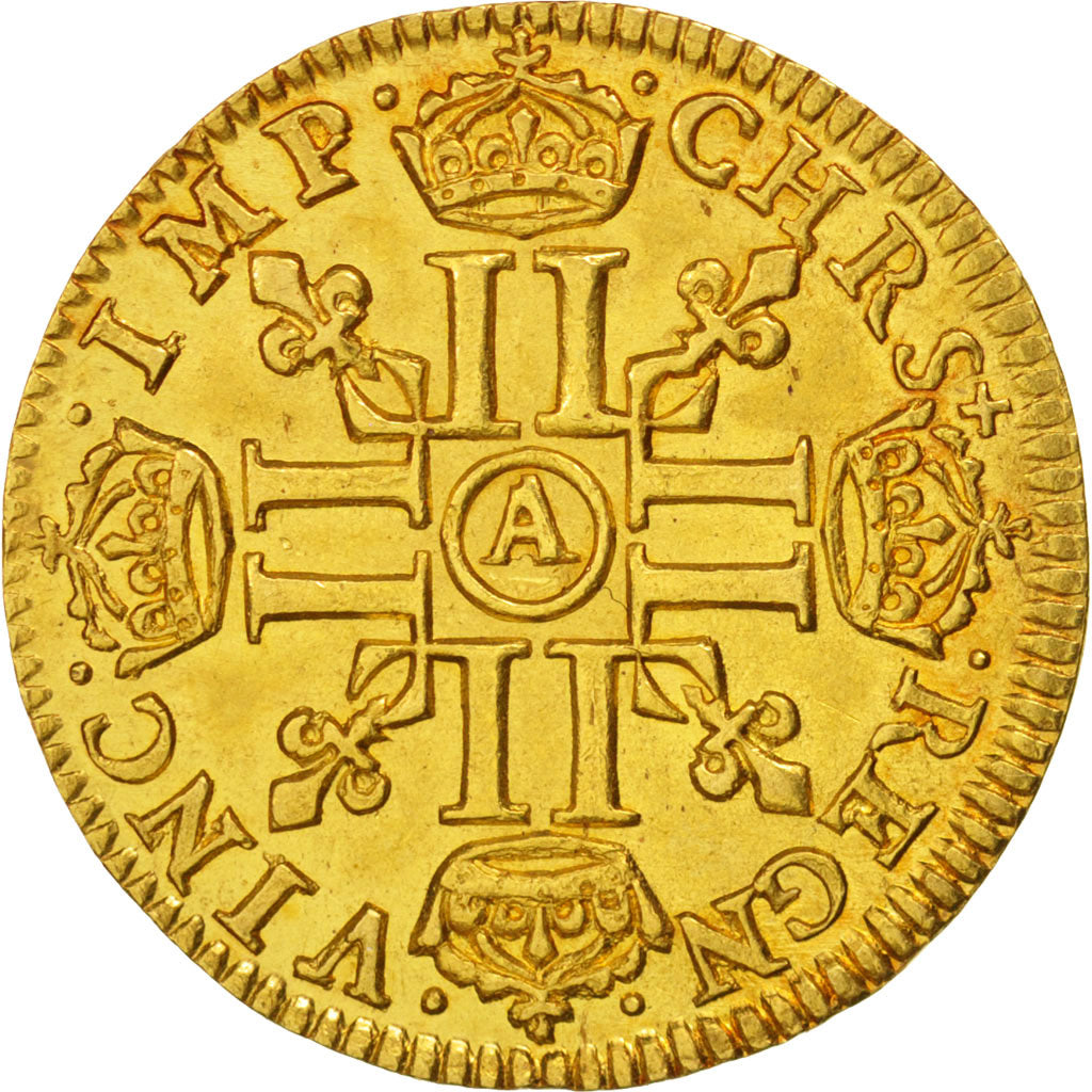 Francia, Louis XIII, 1/2 Louis d'or, 1/2 Louis d'or, 1642, Paris, SPL-, Oro,...