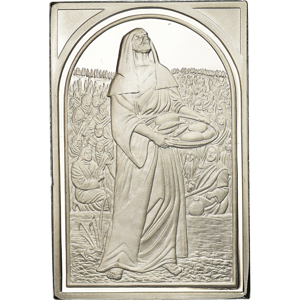 Vaticano, medaglia, Institut Biblique Pontifical, Marc 6:41, Religions &