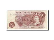 Great Britain, 10 Shillings, 1966-1970, KM:373c, Undated, VF(30-35)