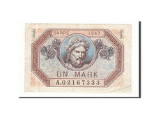 Saar, 1 Mark, 1947, KM:3, 1947, EF(40-45), Fayette: VF 44.1