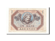 Saar, 1 Mark, 1947, 1947, KM:3, TTB, Fayette: VF 44.1