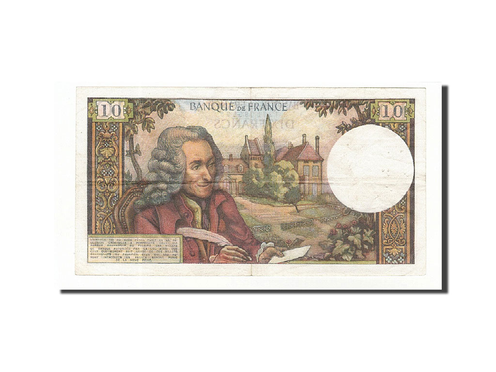 France, 10 Francs, 1970, KM:147c, 1970-02-05, EF(40-45), Fayette:62.42