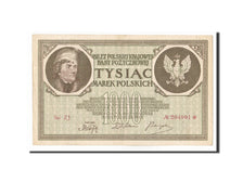 Poland, 1000 Marek, 1919, KM:22d, 1919-05-17, AU(55-58)