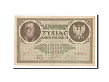 Poland, 1000 Marek, 1919, KM:22d, 1919-05-17, AU(55-58)