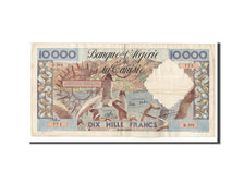 Billet, Algeria, 10,000 Francs, 1949-1955, 1957-06-27, KM:110, TTB
