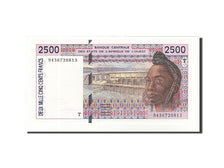 Togo, 2500 Francs, 1991-1992, KM:812Tc, 1994, UNC(65-70)