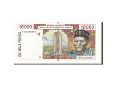 Stati dell'Africa occidentale, 10,000 Francs, 1991-1992, KM:614Hb, 1994, FDS