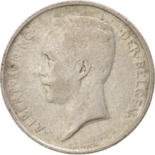 Coin, Belgium, Franc, 1912, AU(50-53), Silver, KM:73.1