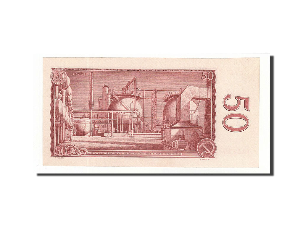 Czechoslovakia, 50 Korun, 1960-1964, KM:90b, 1964, UNC(63)