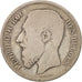 Belgium, Leopold II, 2 Francs, 2 Frank, 1866, F(12-15), Silver, KM:30.1