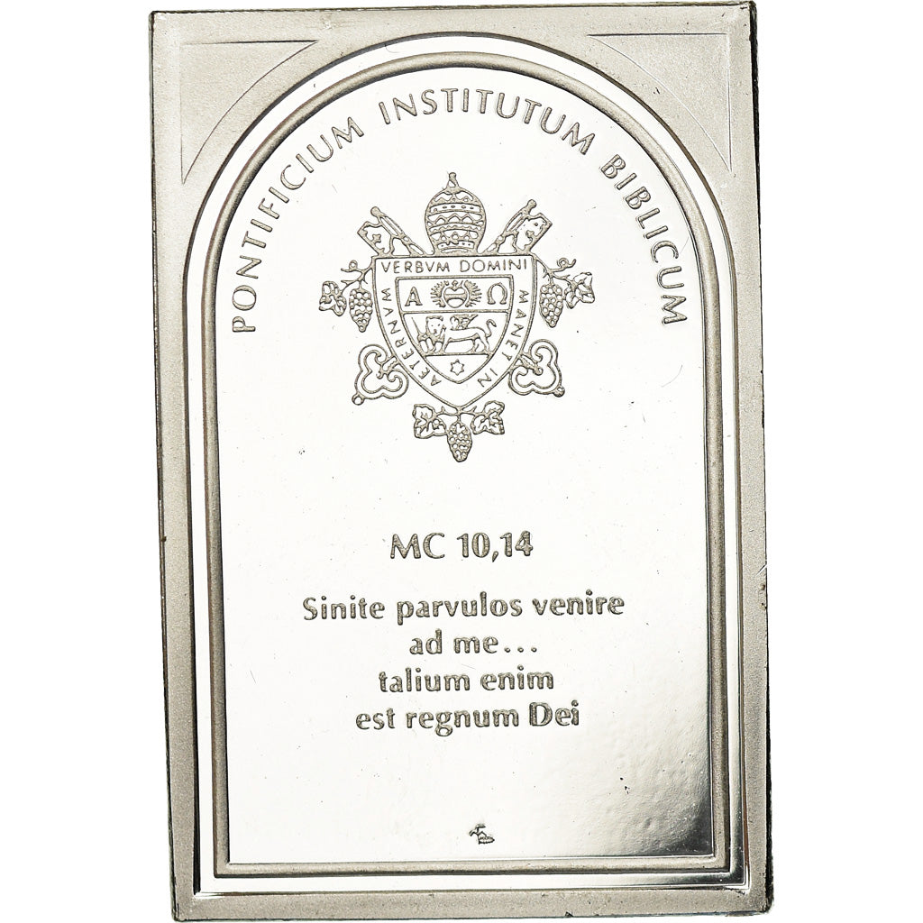Vatican, Medal, Institut Biblique Pontifical, Marc 10:14, Religions & beliefs