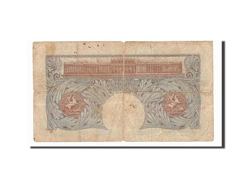 Great Britain, 1 Pound, 1948-1960, KM:369a, Undated (1948-1949), F(12-15)
