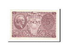 Italy, 5 Lire, 1944, KM:31c, 1944-11-23, AU(55-58)