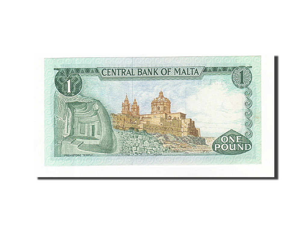 Banknote, Malta, 1 Lira, 1973, Undated, KM:31d, UNC(65-70)