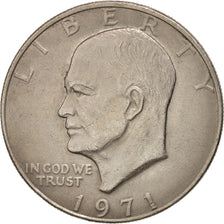 United States, Eisenhower Dollar, 1971, Philadelphia, EF(40-45), KM 203