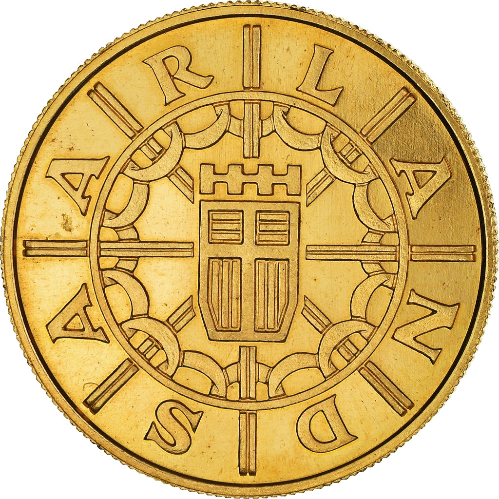 Coin, SAARLAND, 100 Franken, MS(60-62), Gold, KM:7