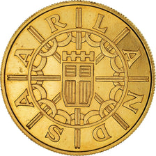 Coin, SAARLAND, 100 Franken, MS(60-62), Gold, KM:7