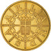 Coin, SAARLAND, 100 Franken, MS(60-62), Gold, KM:7