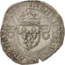 France, Douzain aux croissants, 1550, La Rochelle, TB+, Billon, Sombart:4380