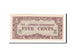 MALAYA, 5 Cents, 1942, KM:M2b, Undated, UNC(65-70)