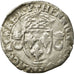 Monnaie, France, Douzain aux croissants, 1551, Cremieu, TB+, Billon