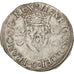 France, Douzain aux croissants, 1550, Poitiers, VF(30-35), Billon, Sombart:4380