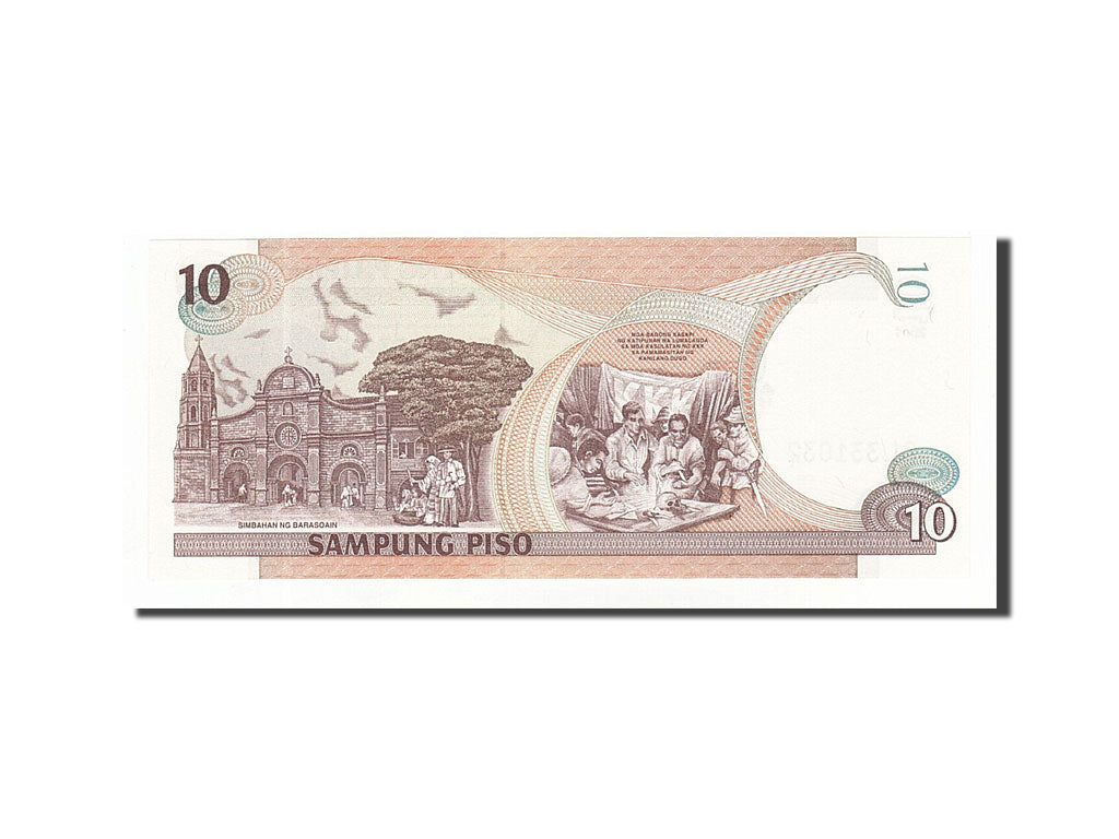 Banconote, Filippine, 10 Piso, 2001, KM:187i, 2001, FDS
