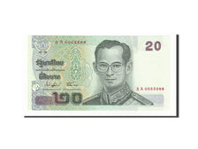 Thailand, 20 Baht, 2003, KM:109, Undated, UNC(65-70)