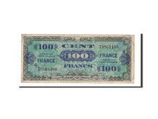 France, 100 Francs, 1945, KM:123c, 1945-06-04, VF(30-35), Fayette:VF25.6