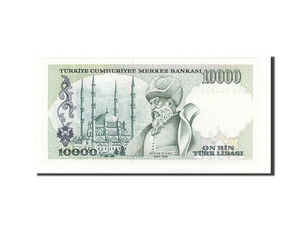 Banconote, Turchia, 10,000 Lira, 1982, KM:199, Undated, FDS