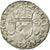 Moneda, Francia, Douzain aux croissants, 1551, Lyons, BC+, Vellón, Sombart:4380