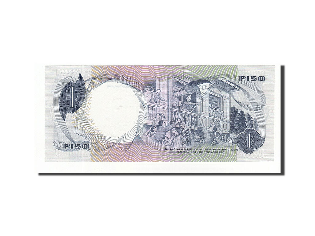 Banknote, Philippines, 1 Piso, 1969, Undated, KM:142b, UNC(65-70)