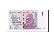 Biljet, Zimbabwe, 1 Dollar, 2007-2008, 2006-08-01, KM:65, NIEUW