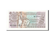Banknote, Burundi, 50 Francs, 1977-1993, 1993-05-01, KM:28c, UNC(65-70)