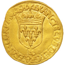 Francia, Écu d'or, Ecu d'or, Rouen, MB+, Oro, Sombart:4878