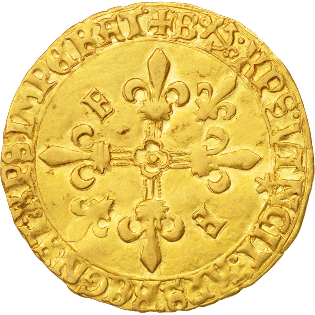 Francia, Écu d'or, Ecu d'or, Bayonne, BB+, Oro, Duplessy:775var