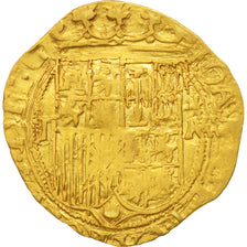 Spain, Jane and Charles, 1 Escudo, Toledo, VF(20-25), Gold