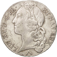 Moneta, Francia, Louis XV, 1/2 Écu au bandeau, 1/2 ECU, 44 Sols, 1760, Lille