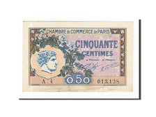 Banknote, Pirot:97-31, 50 Centimes, 1920, France, EF(40-45), Paris