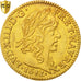 France, Louis XIII, 1/2 Louis d'or, 1642, Paris, PCGS AU58, KM:125